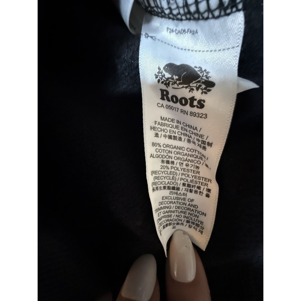 ROOTS Gretzky's Basement 99 Black Hoodie Sweatshirt Men SZ Limited Edition NWT - Picture 7 of 9
